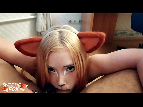 ❤️ Kitsune ngulu kontol lan cum ing dheweke tutuk ❤❌ Porno ing jv.porn33.top ❌️